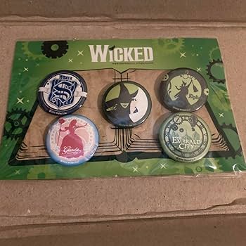 【新品】劇団四季 ウィキッド グッズ Amazon.co.jp: 劇団四季 WICKED ウィキッド バッジセット ホビーグッズ